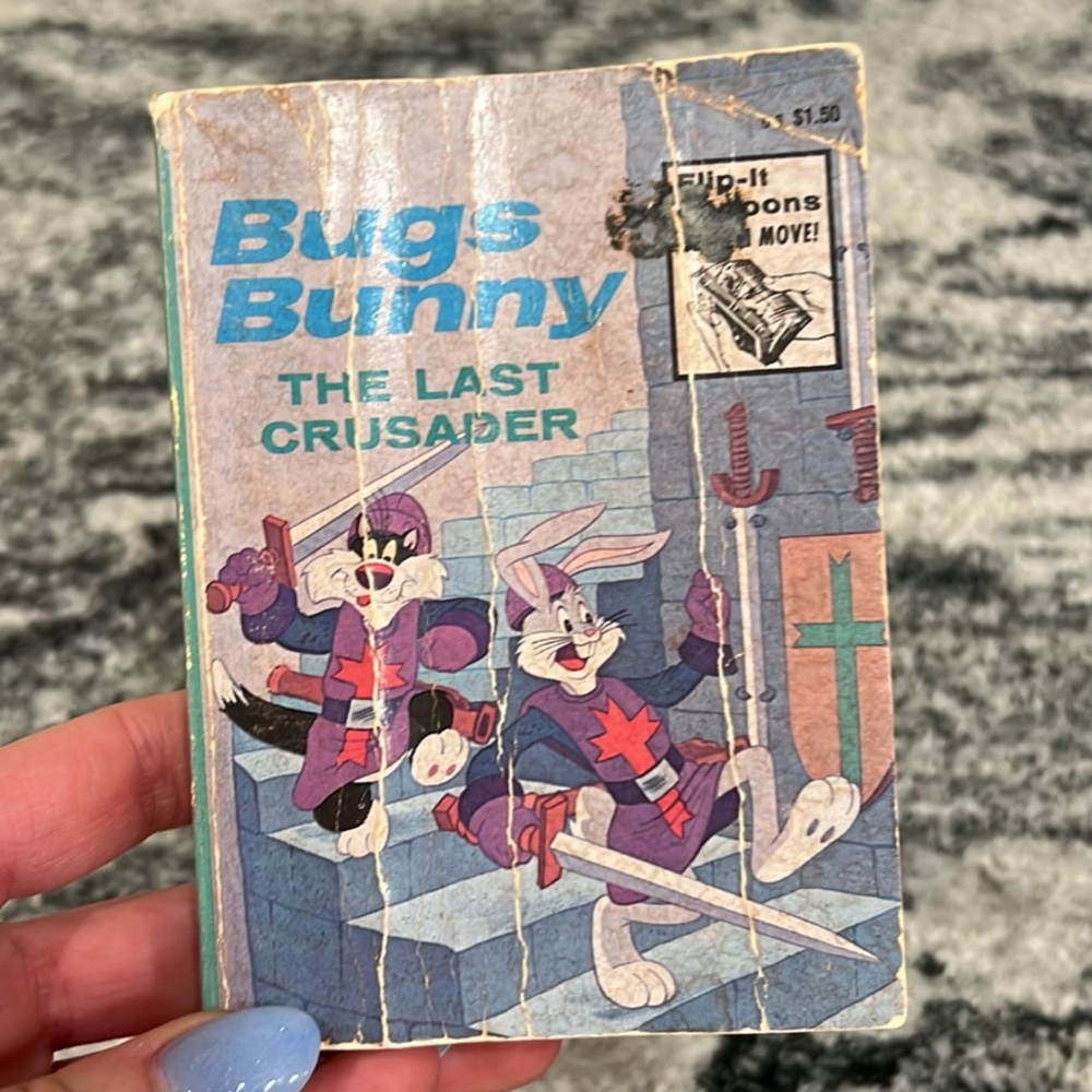 1975 Bugs Bunny The Last Crusader Book